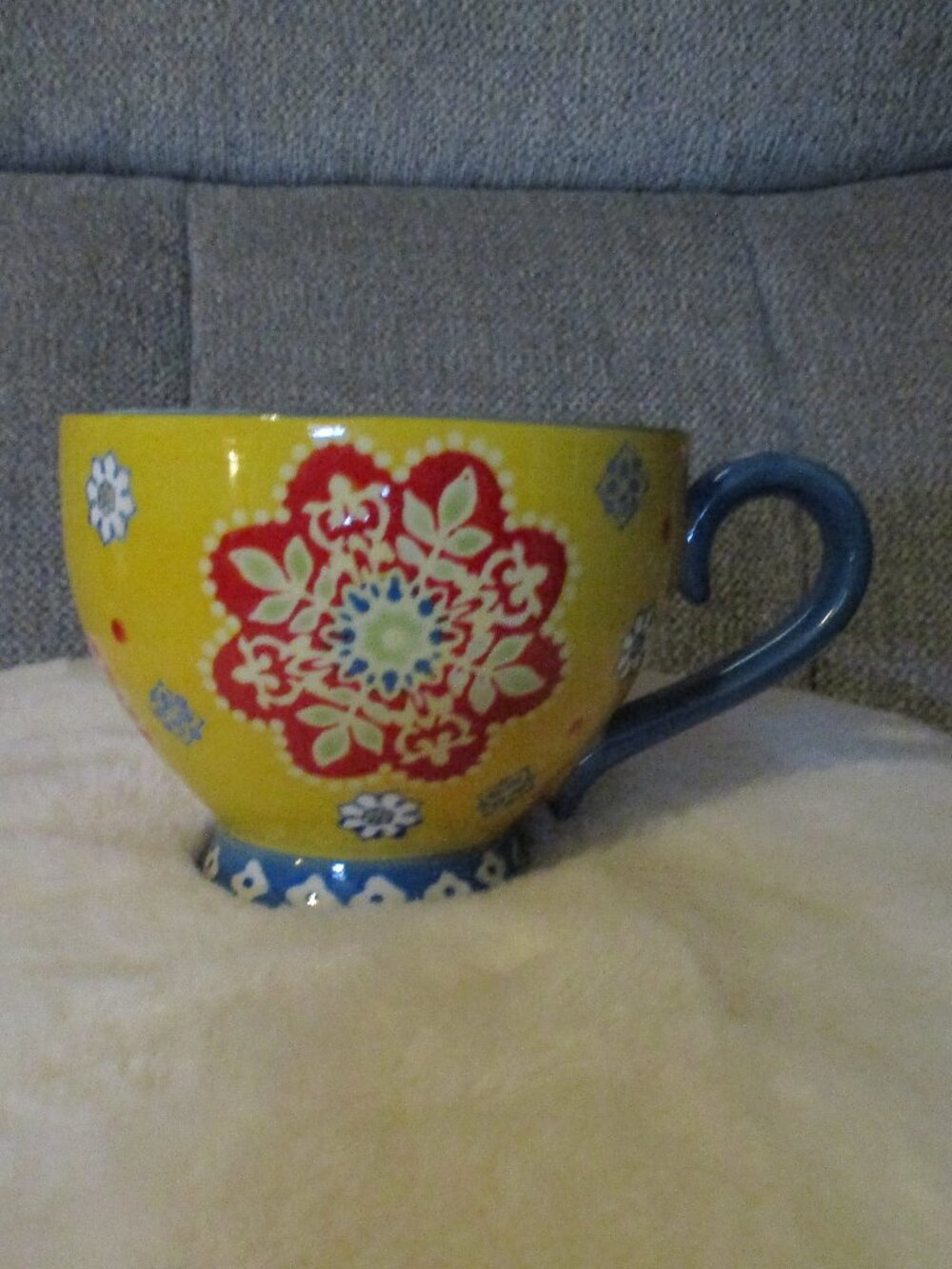 Anthropologie Dutch Wax Tea Cup EUC